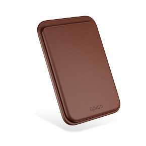 Epico Mag+ Leather Wallet - hnedá Epico Mag+ Leather Wallet - hnedá