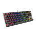 Genesis herná mechanická klávesnica THOR 303/TKL/RGB/Outemu Red/Drôtová USB/ CZ- SK layout/Čierna