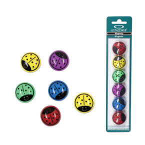 Magnety CONCORDE lienky 30mm, 6 ks