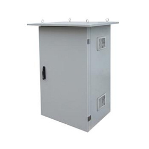 Rozvaděč termoizolovaný LC-07, 15U 700x400, RAL 7035 s vent. pravá bočnice LC-07-15U-74-25002-0P-G