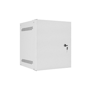 LANBERG RACKOVÁ SKRIŇA 10" PRO MONTÁŽ NA STENU 6U/280X310 PRO VLASTNÚ MONTÁŽ S KOVOVÝMI DVERAMI ŠEDÁ