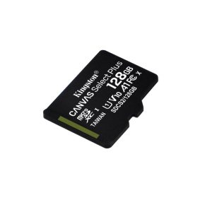 Kingston 128GB microSDXC Canvas Select Plus 100R A1 C10 Single Pack bez adaptér