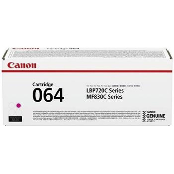 toner CANON CRG-064 magenta i-SENSYS MF832Cdw, LBP722Cdw (5.000 str.) (4933C001)