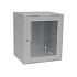 Rozvaděč nástěnný skládaný SENSA LITE 12U 450mm, dveře sklo, RAL 7035, SENSA-L-12U-545-11-G