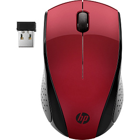 HP 220 Silent wireless mouse/red HP 220 Silent wireless mouse/red