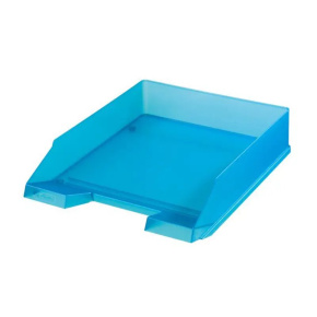 Odkladač LIGHT tyrkysový transparentný