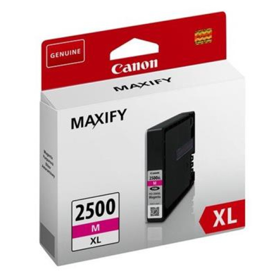 kazeta CANON PGI-2500M XL magenta MAXIFY iB4050/MB5050/MB5350 (9266B001)