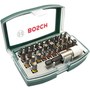 BOSCH 32-piece set of color-coded screwdriver bits