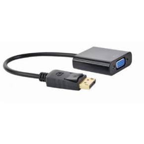 DisplayPort to VGA adapter cable, black