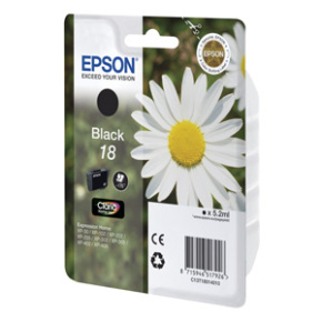 kazeta EPSON XP-305 T1801 18 Black (175 str.)