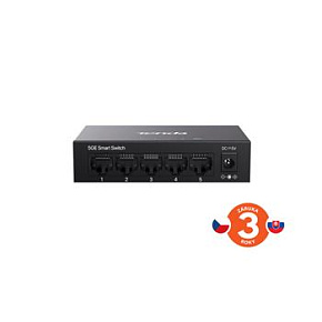 Tenda TEG2205D Cloud Managed Gigabit Switch, 5x RJ45 10/100/1000 Mb/s Tenda TEG2205D Cloud Managed Gigabit Switch, 5x RJ45 10/100/1000 Mb/s