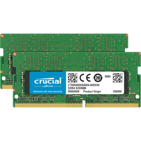 Crucial 64GB SODIMM kit DDR4 3200 CL22