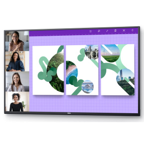 Dell P5524Q 54,6" 4K 8ms/4000:1/3840x2160/VGA/2xHDMI/DP/USB//VA panel/cierny/3Yr