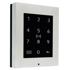 2N® Access Unit 2.0 Touch keypad & RFID - 125kHz, 13.56MHz, NFC