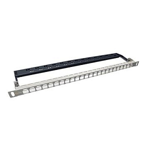 19" modulární neosazený high-density patch panel Solarix 24 portů 0,5U SX24HDM-0-STP-SL-UNI 19" modulární neosazený high-density patch panel Solarix 24 portů 0,5U SX24HDM-0-STP-SL-UNI