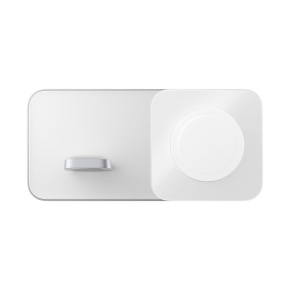 Nomad Base One Max 2-in-1 Magsafe Charger - Silver