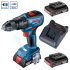 BOSCH GSB 18V-50, 2x 2Ah, L-case