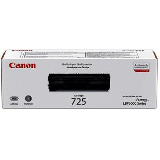 toner CANON CRG-725 black LBP 6000/6020/6030, MF 3010 (3484B002)