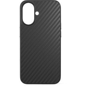 Epico Mag+ Hybrid Carbon Case iPhone 16 Plus - čierna