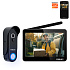 EVOLVEO DoorPhone W7, Sada domáceho bezdrôtového videotelefónu s WiFi čierny monitor