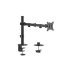 Desk monitor mount GEMBIRD MA-D1-01,  tilting, up to 32" and 9kg, black