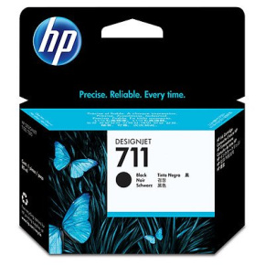 HP 711, atramentová náplň pre HP DesignJet T120, T520, Black