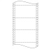 Tabelačný papier 25 x 04" (1+1) NCR