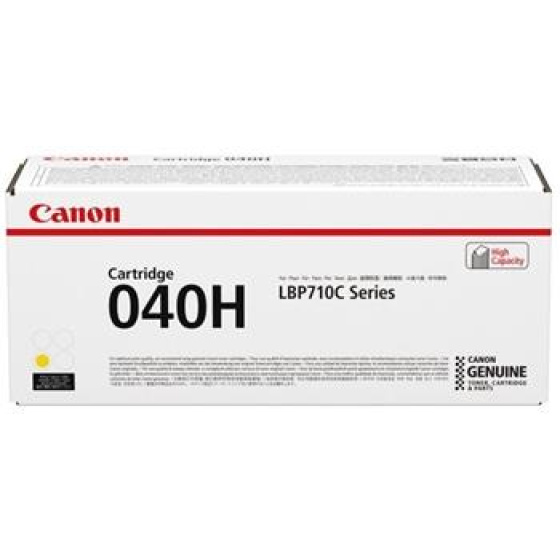 toner CANON CRG-040H yellow i-SENSYS LBP710Cx/LBP712Cx (10.000 str.) (0455C001)