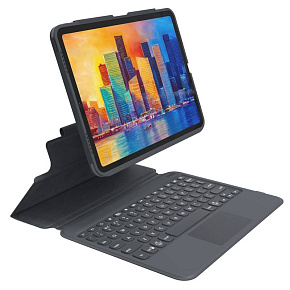 ZAGG Klávesnica Pro Keys+trackpad iPad 10.2 - čierna/sivá - CZ ZAGG Klávesnica Pro Keys+trackpad iPad 10.2 - čierna/sivá - CZ