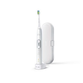 Philips Sonicare ProtectiveClean HX6877/28, 6100 Series, Sonic Electric Toothbrush, White