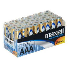 Batérie Maxell Alkaline AAA 32ks balenie