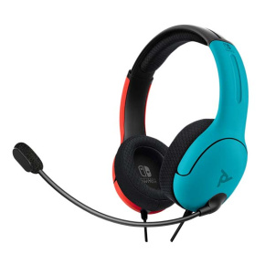 PDP LVL40 Wired Headset for Nintendo Switch, Blue/Red[500-162-EU-BLRD]