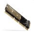 AXAGON PCEM2-1U, PCIe x16/x8/x4 - M.2 NVMe M-key slot adaptér, 1U