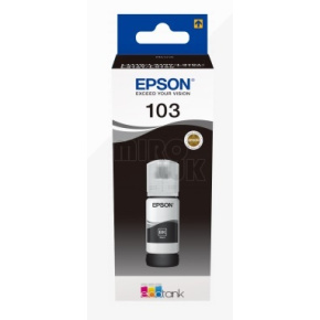 kazeta EPSON ecoTANK 103 Black - 65 ml (4500 str.) (C13T00S14A)