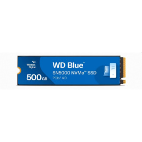 WD Blue SN5000 SSD 500GB M.2 NVMe Gen4 5000/4000 MBps