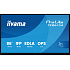 86" iiyama TE8613A-B2AG: IPS, 4K, 40P, USB-C, EDLÁ
