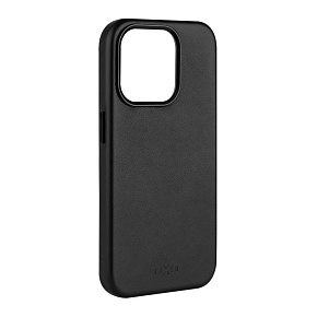 FIXED MagLeather kožený kryt iPhone 15PM, čierny FIXED MagLeather kožený kryt iPhone 15PM, čierny