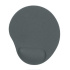 Gel mouse pad with wrist support, grey, ergonomic