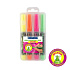 Zvýrazňovač CENTROPEN 8542 Flexi - sada