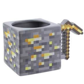 Paladone Gold Pickaxe Mug (Minecraft)