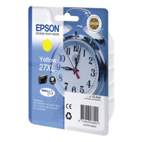 kazeta EPSON WF-3620,3640,7110,7610,7620 T2714 27XL DURABrite Yellow (1100 str.) (C13T271440)