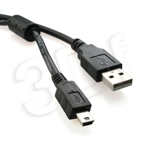 Cable CABLEXPERT USB A-MINI 5PM 2.0 30cm HQ, gold-plated contacts