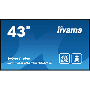43" iiyamaLH4360UHS-B2AG:VA,4K UHD,Android,24/7 43" iiyamaLH4360UHS-B2AG:VA,4K UHD,Android,24/7